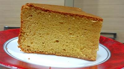 Gâteau Chiffon à la farine de pois chiche