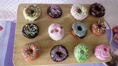Recette facile de Donuts américains : au four et frits