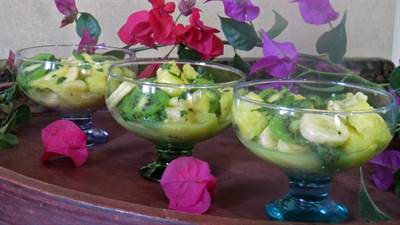 Savoureuse salade exotique