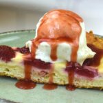 🍓 Galette rustique façon cheesecake aux fraises