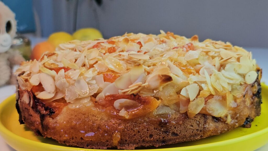 gâteau aux abricots