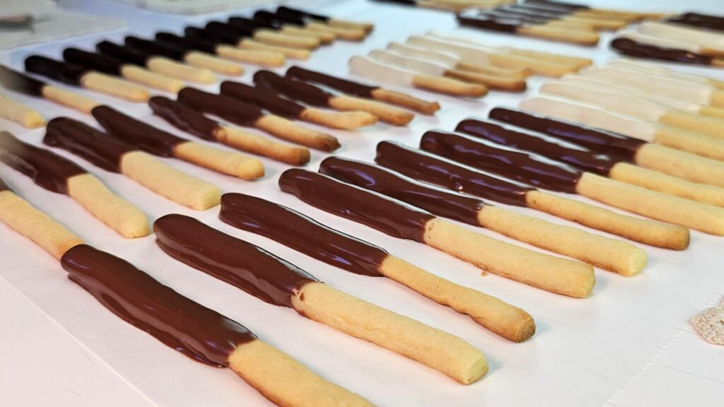 Bâtonnets de biscuit au chocolat : ultra croustillants et faciles
